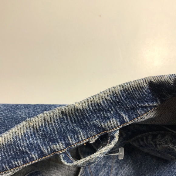 Women’s vintage 90s monte carlo mustang denim jacket size XL - Picture 7 of 7